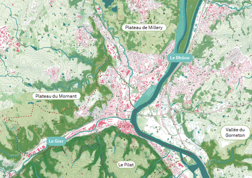 Centre-ville de Givors